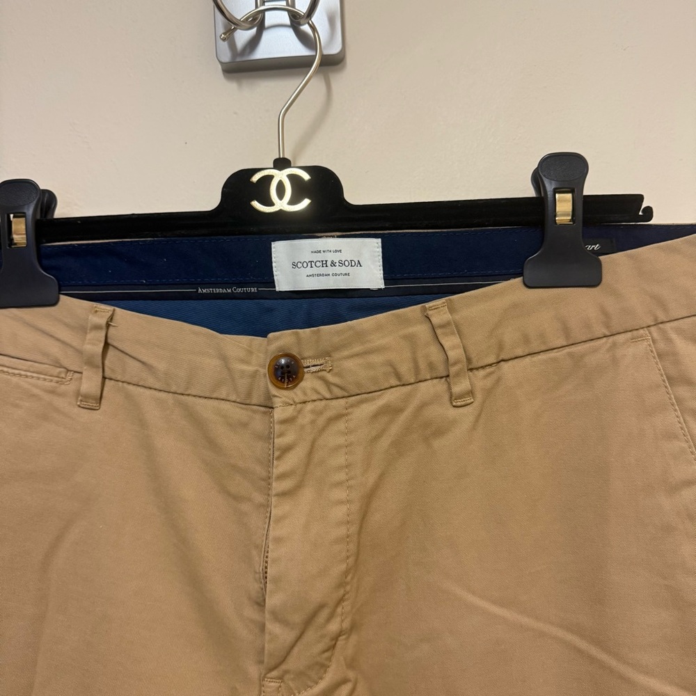 Scotch & Soda Men’s Chino Pants – W32 L30 – Sand Color - Picture 5 of 5